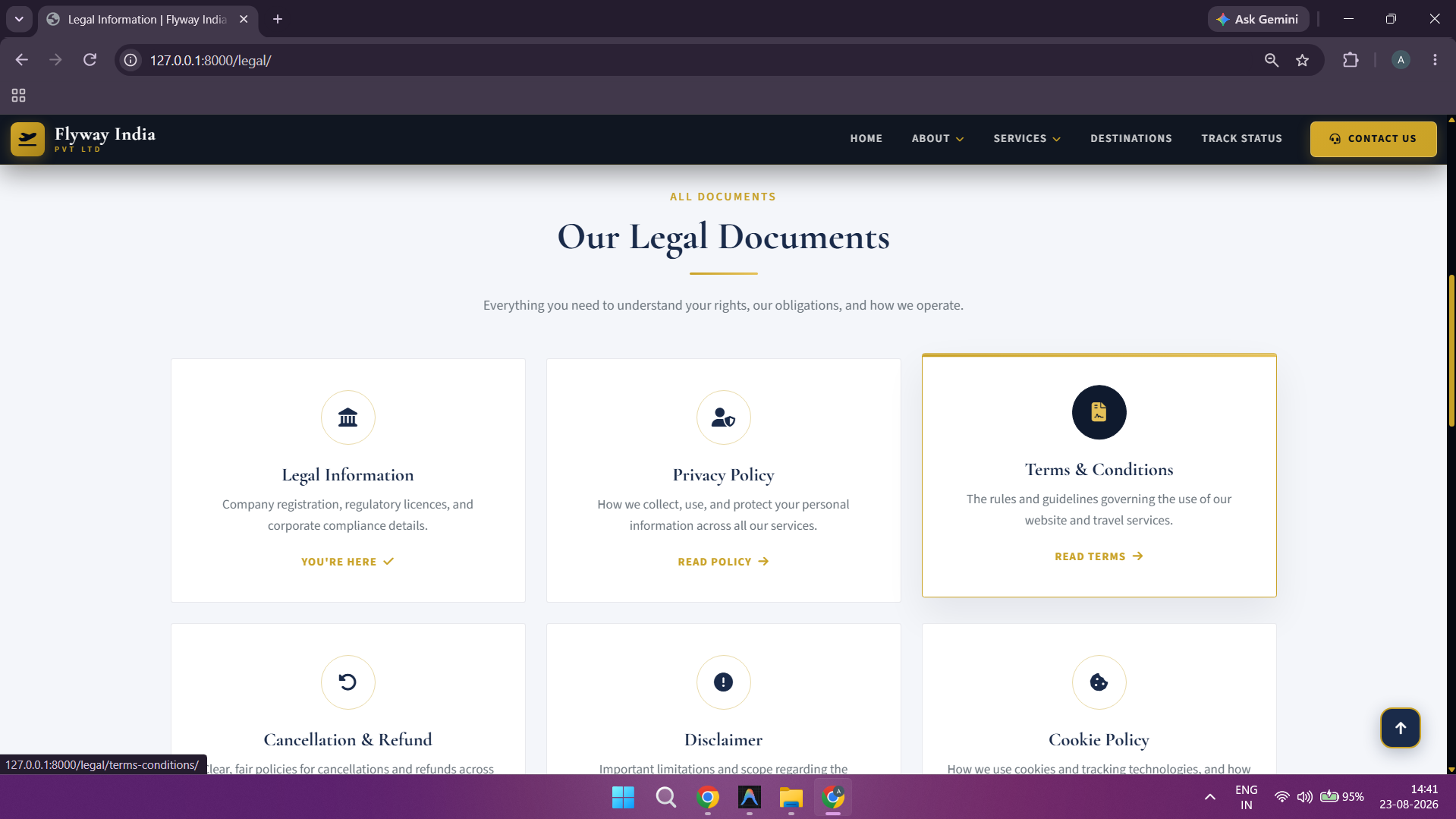 Legal - Terms of Service & Aviation Regulations