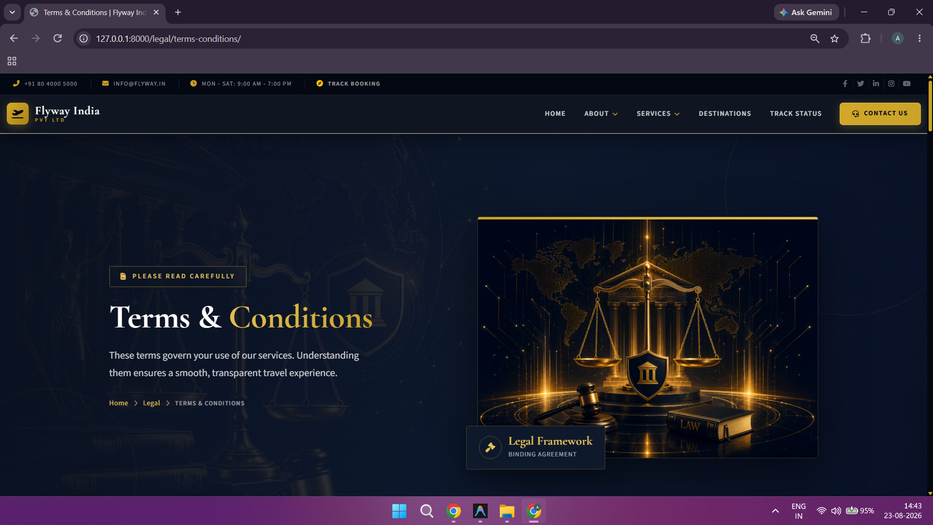 Legal - Cookie Policy & GDPR Compliance