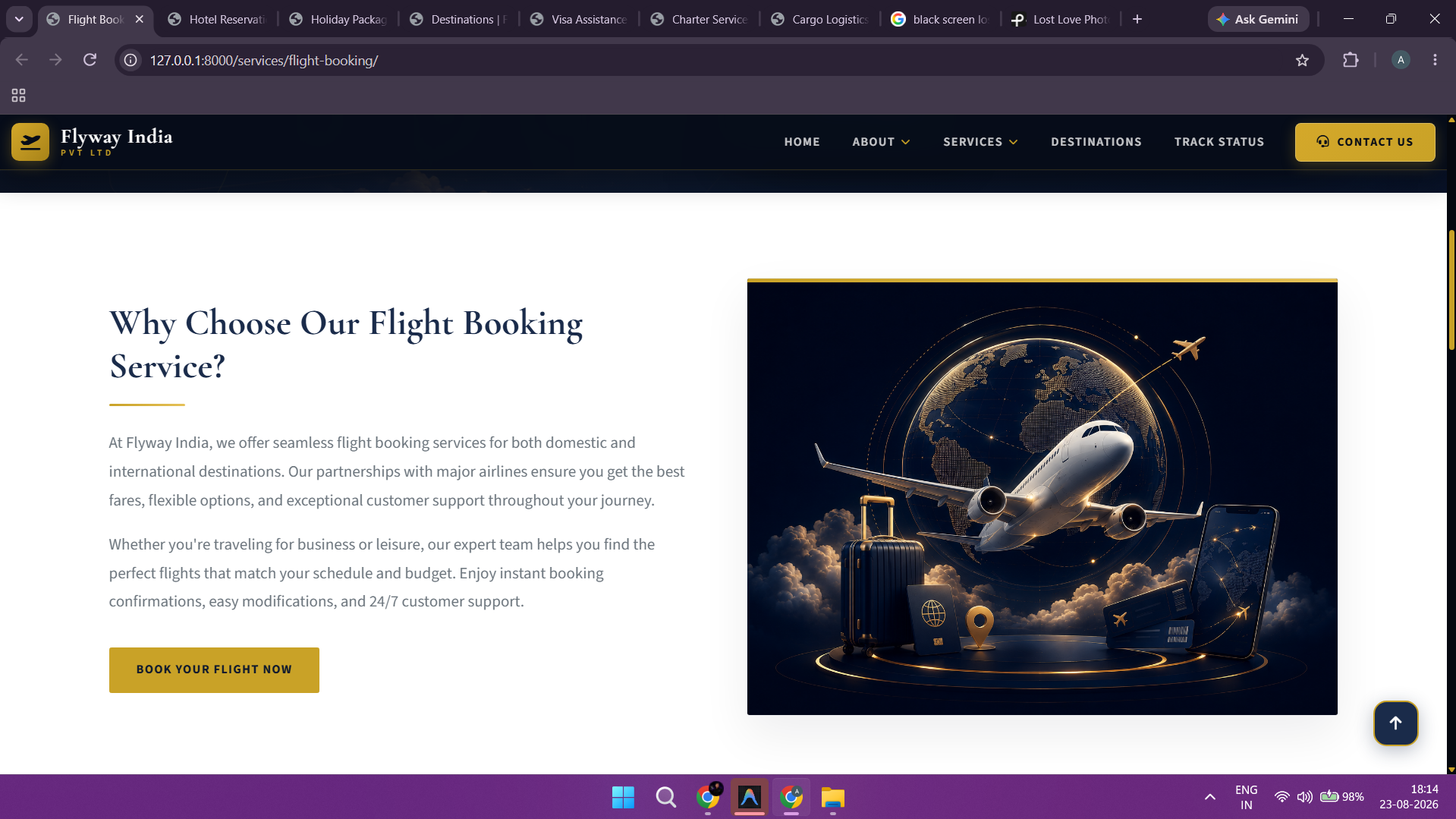 Flight Booking - Fare Classes & Cabin Selection