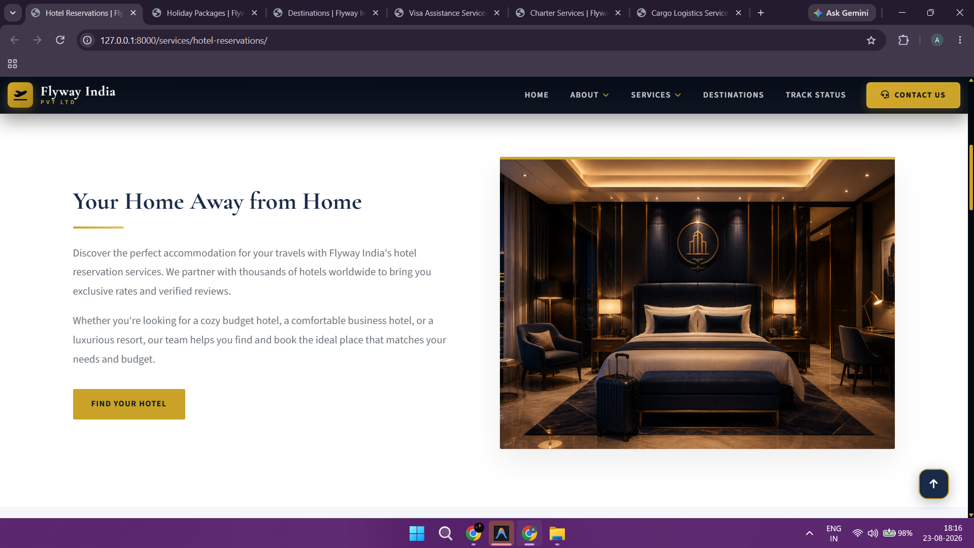 Hotel Reservations - 5-Star Luxury & Boutique Features
