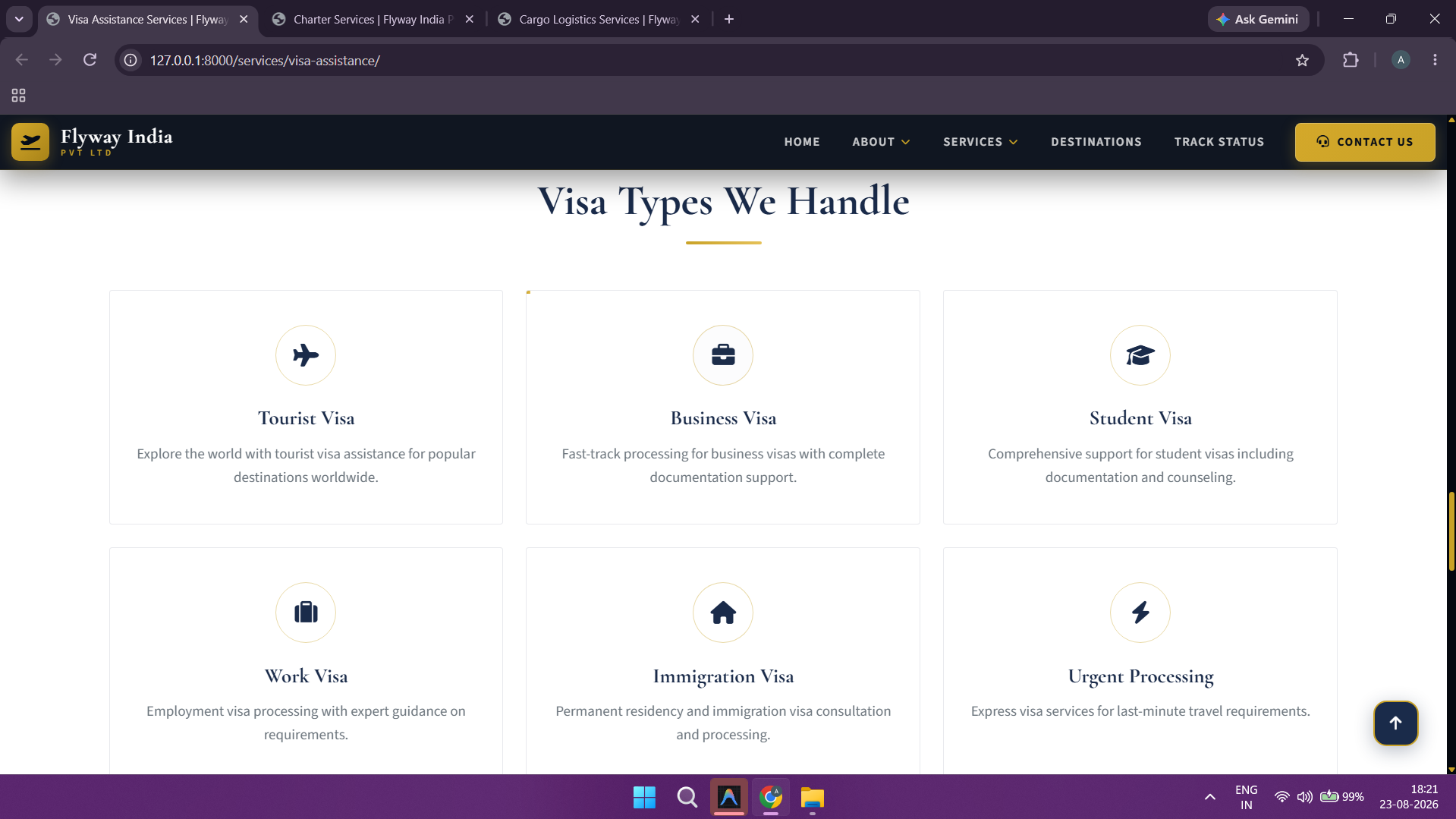 Visa Assistance - Online Application & Document Upload