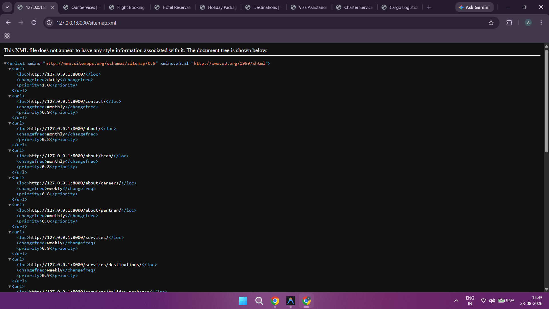 Dynamic XML Sitemap