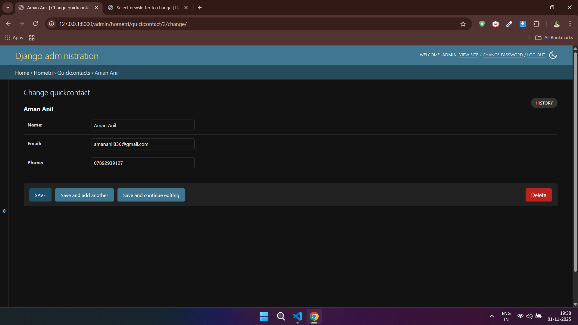 Hometri Admin 2