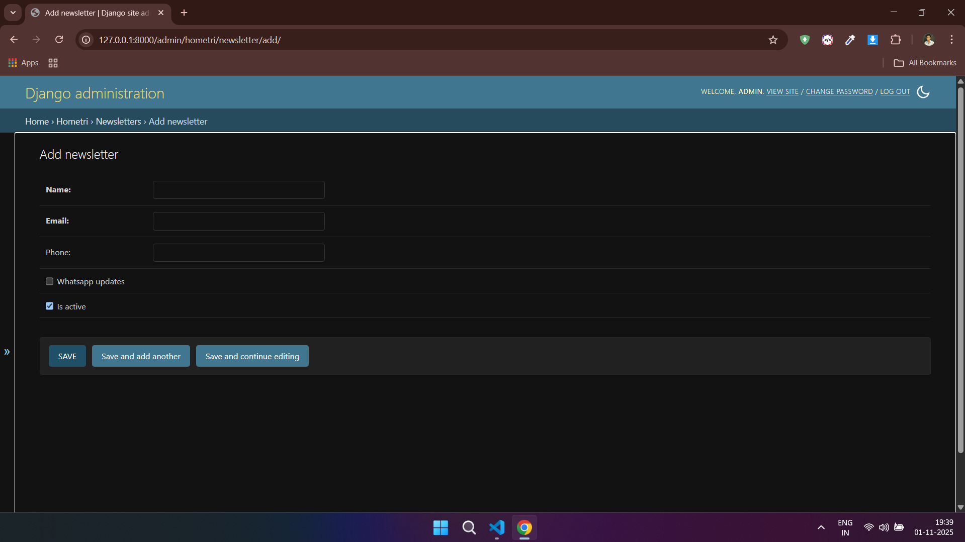Hometri Admin 6