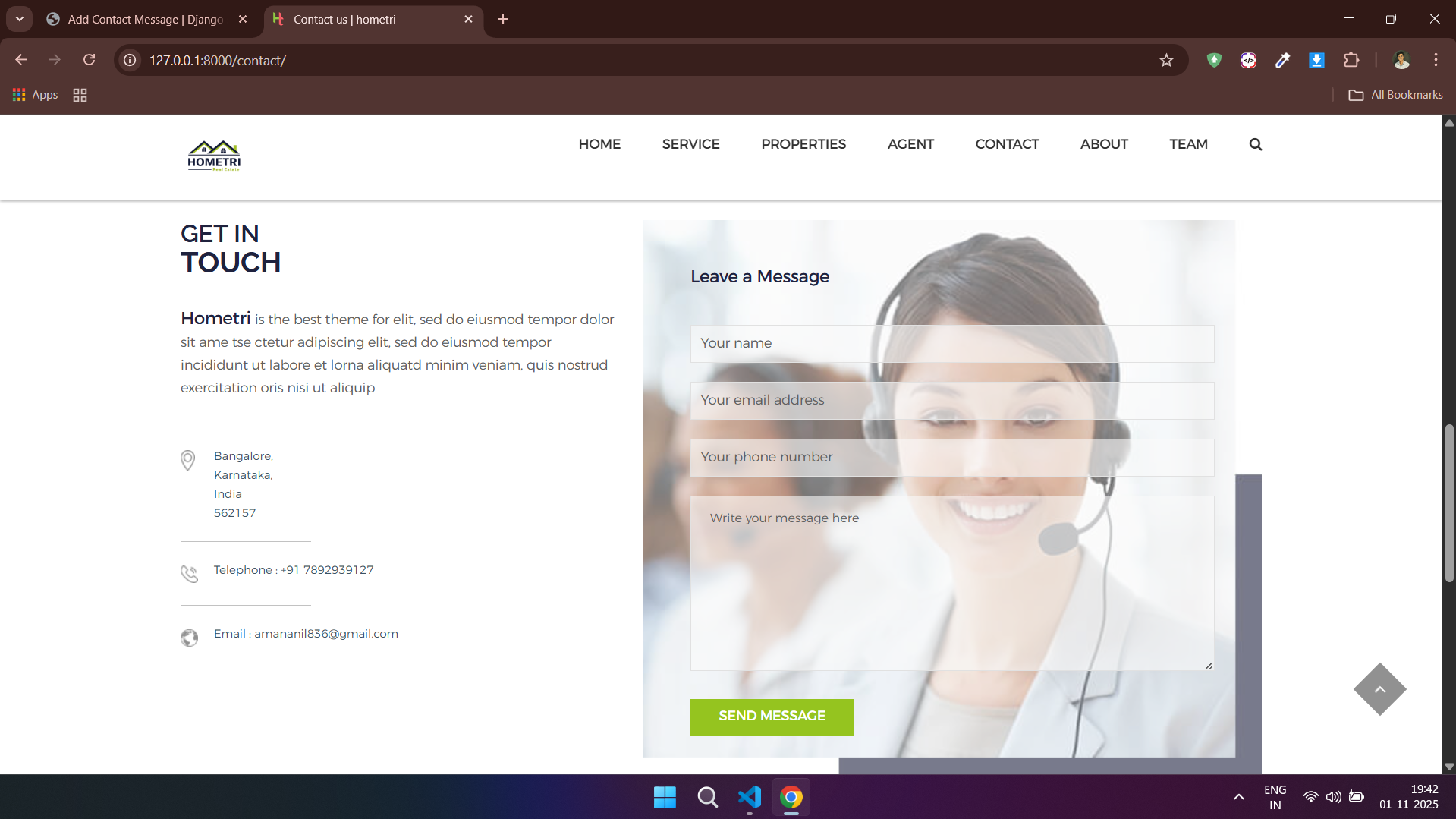 Contact Client 3