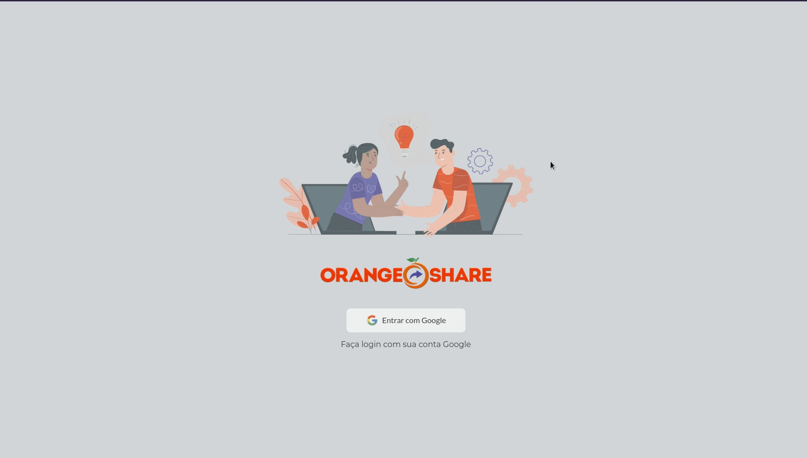 orange share demo app desktop