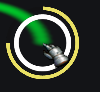 The cursor ring and cast ring in game