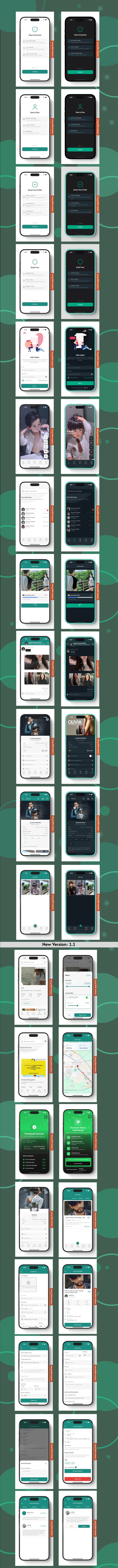 MeetLove Pro - Flutter Dating App (TikTok Style, Real-Time Chat, Smart Tour Plan) + Admin & Backend
