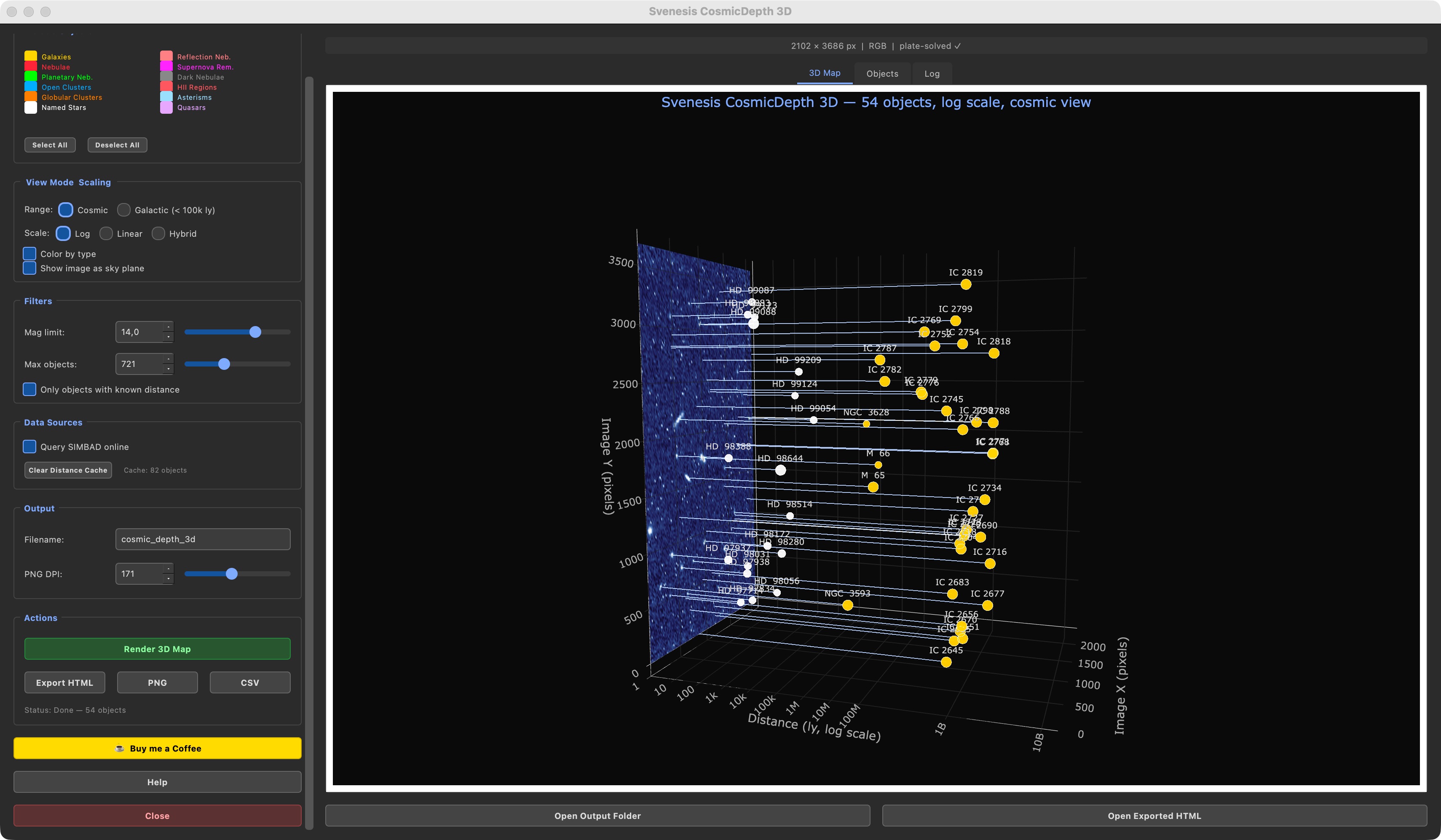 Svenesis CosmicDepth 3D Screenshot