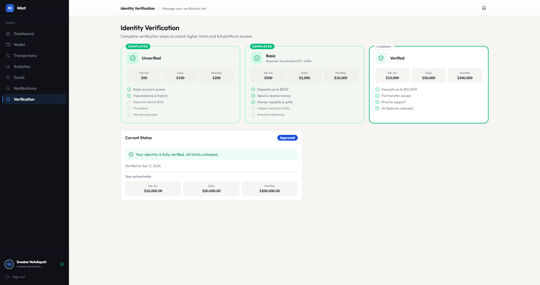 Mint screenshot 4