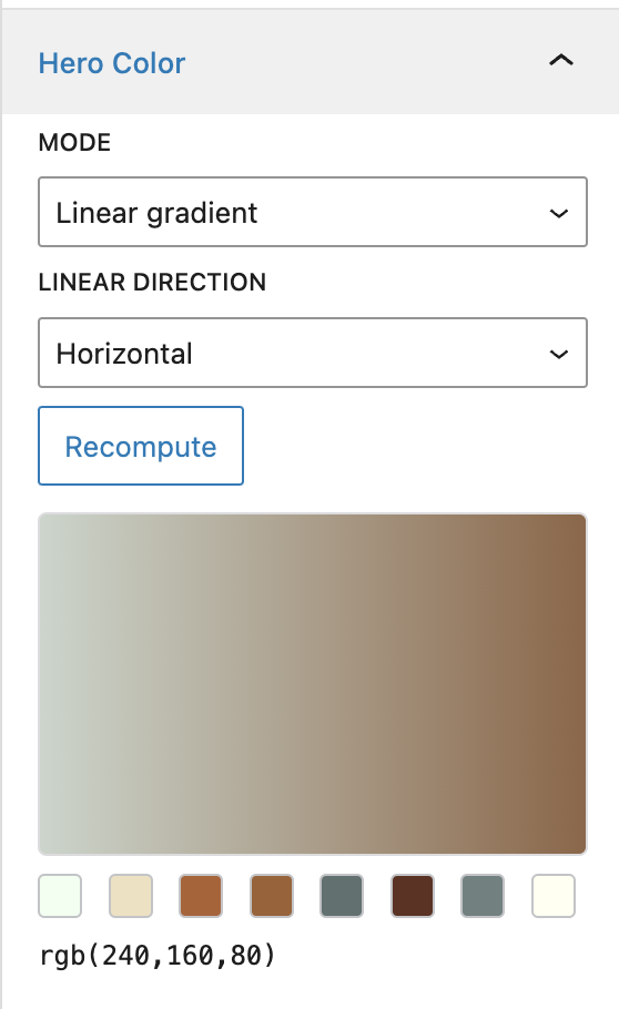 Linear preview
