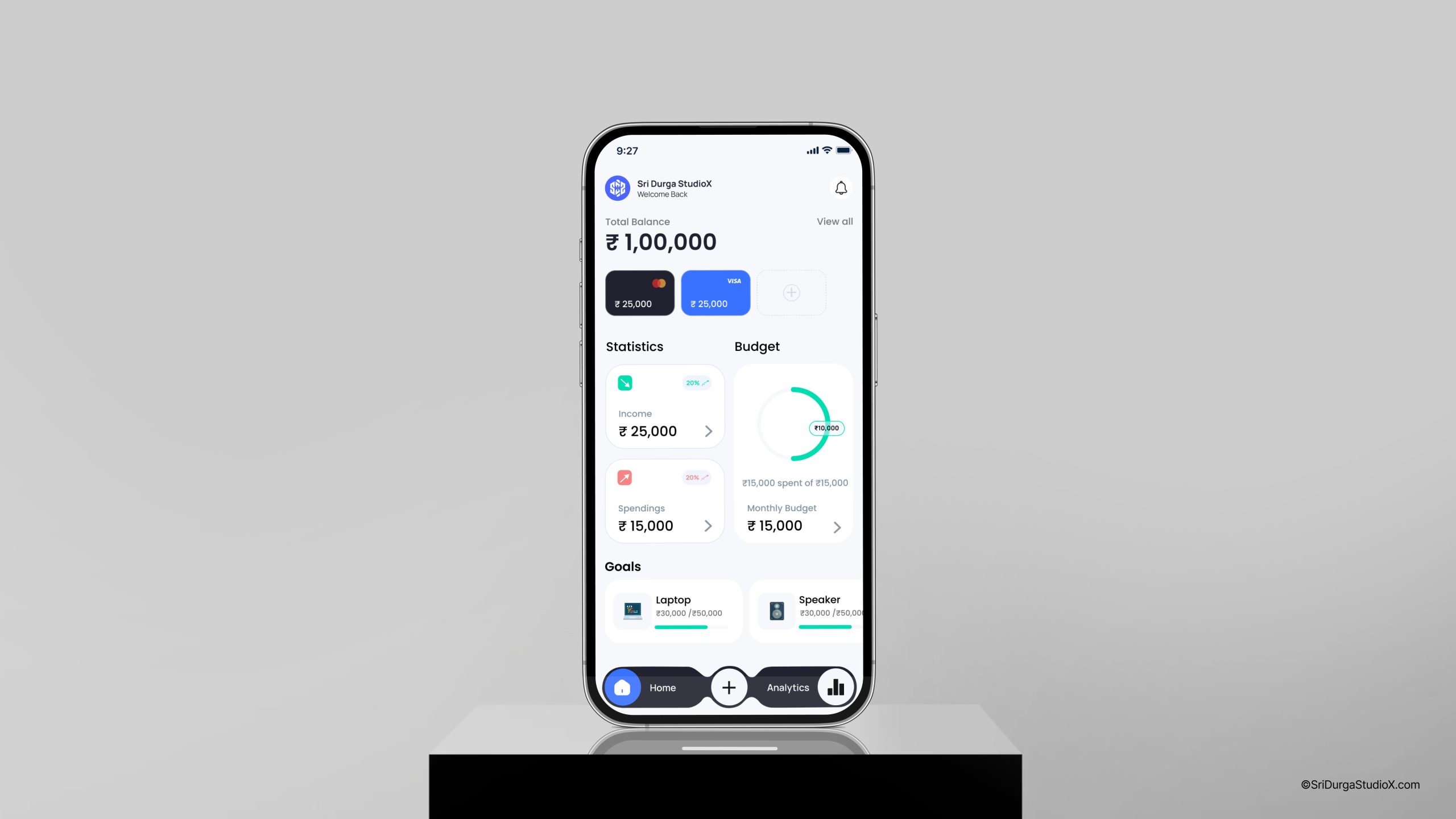 Bankure banking interface