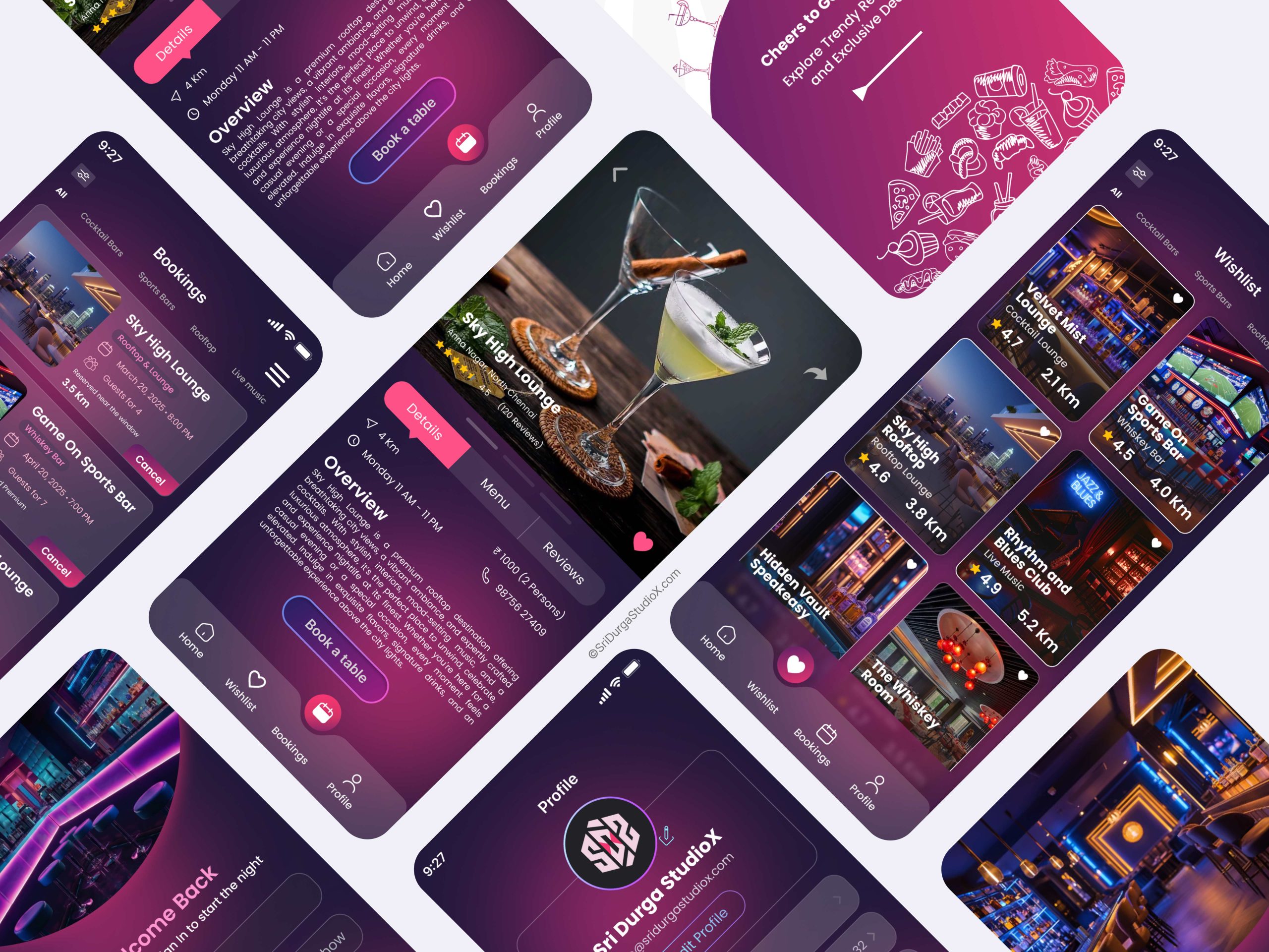 Upscale restaurant app