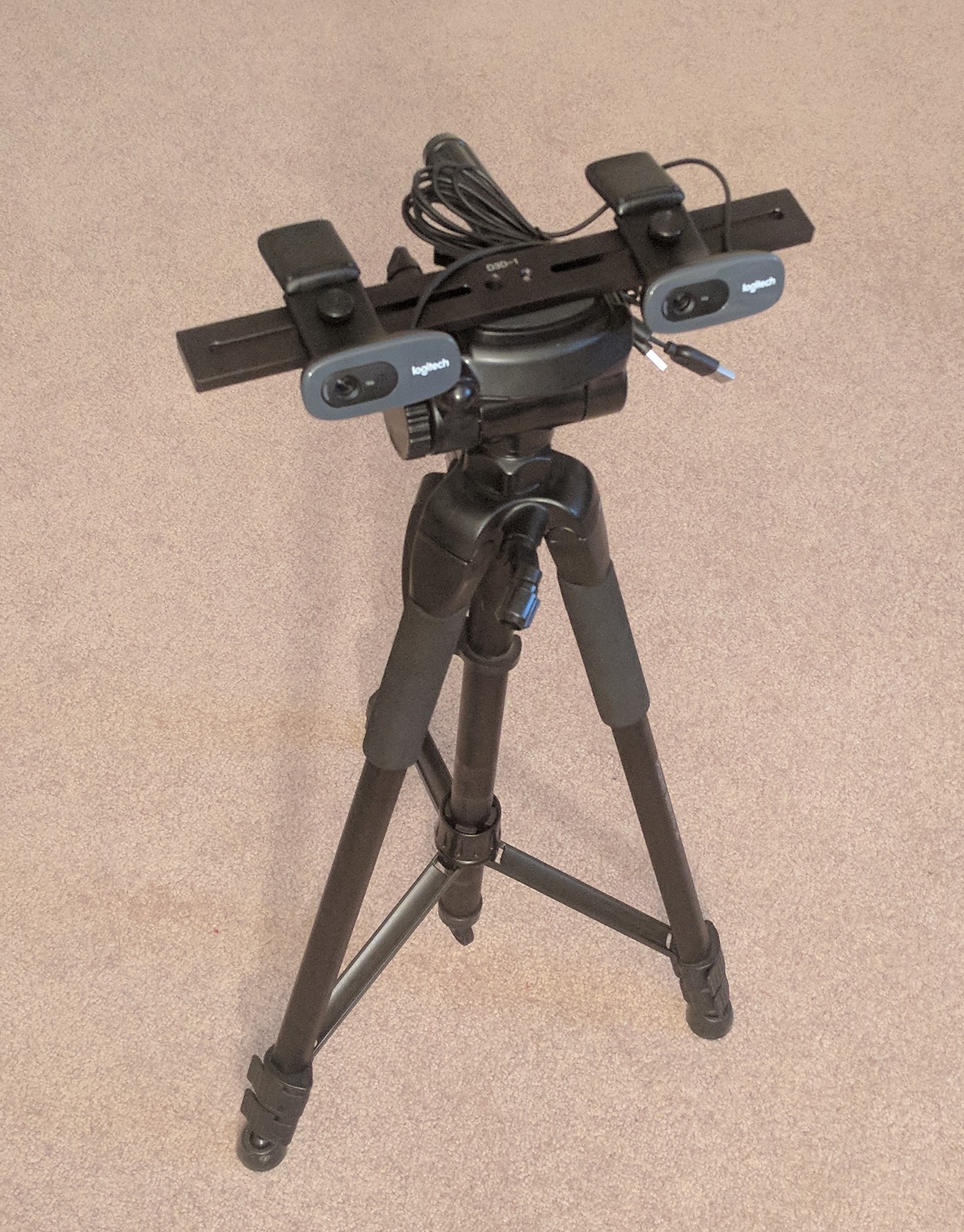 Final Stereo camera setup