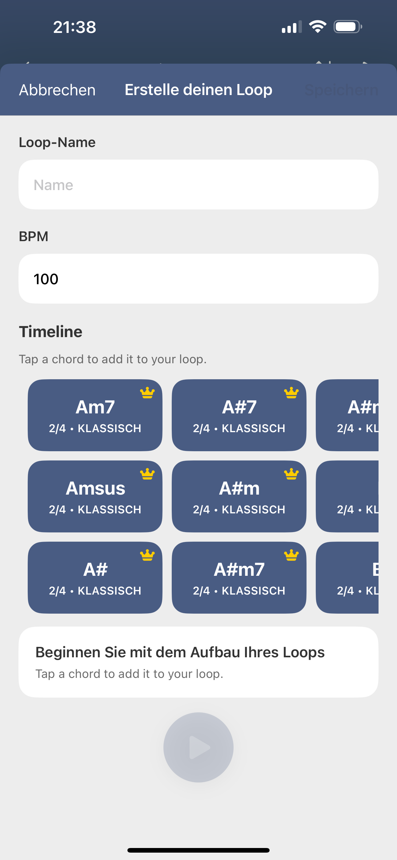 ChordS app screenshot