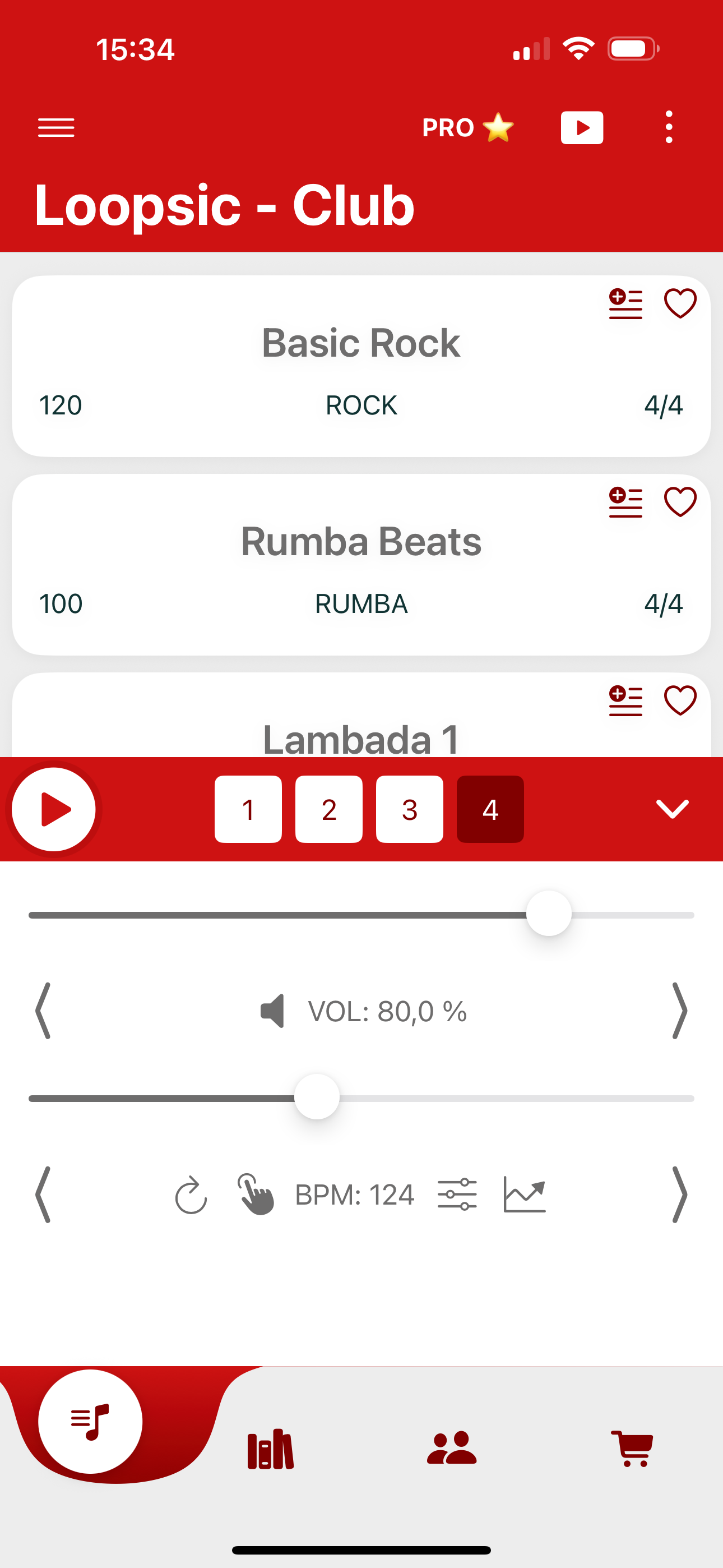 Loopsic app screenshot
