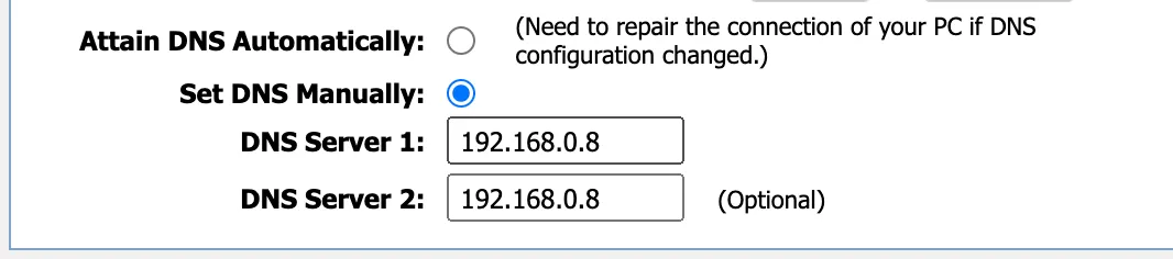 image pihole dns