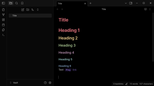 Sample screenshot of the Vanilla AMOLED Color theme