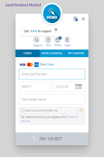 Payments Menu