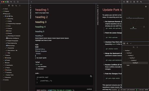 Kanagawa Paper Theme Screenshot