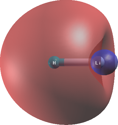 HOMO of LiH