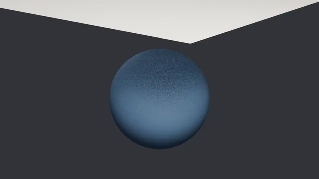 A cloth sheet draped over a sphere, produced from a single natural language prompt through the MCP server.