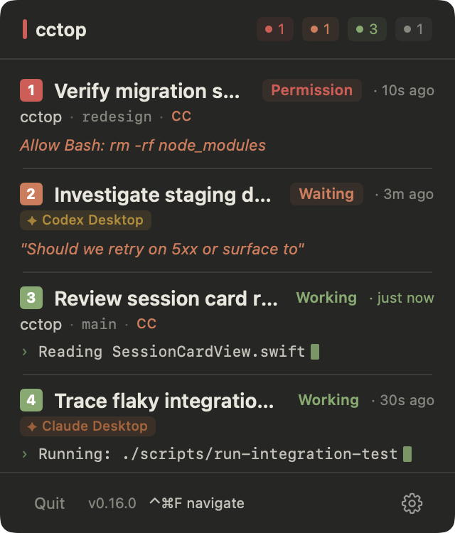 Navigate mode