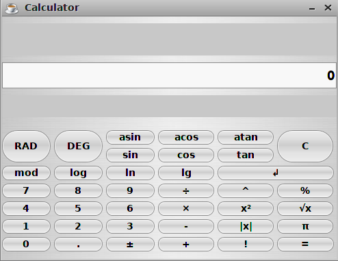 Github St3inum Calculator Basic Scientific Calculator With Java