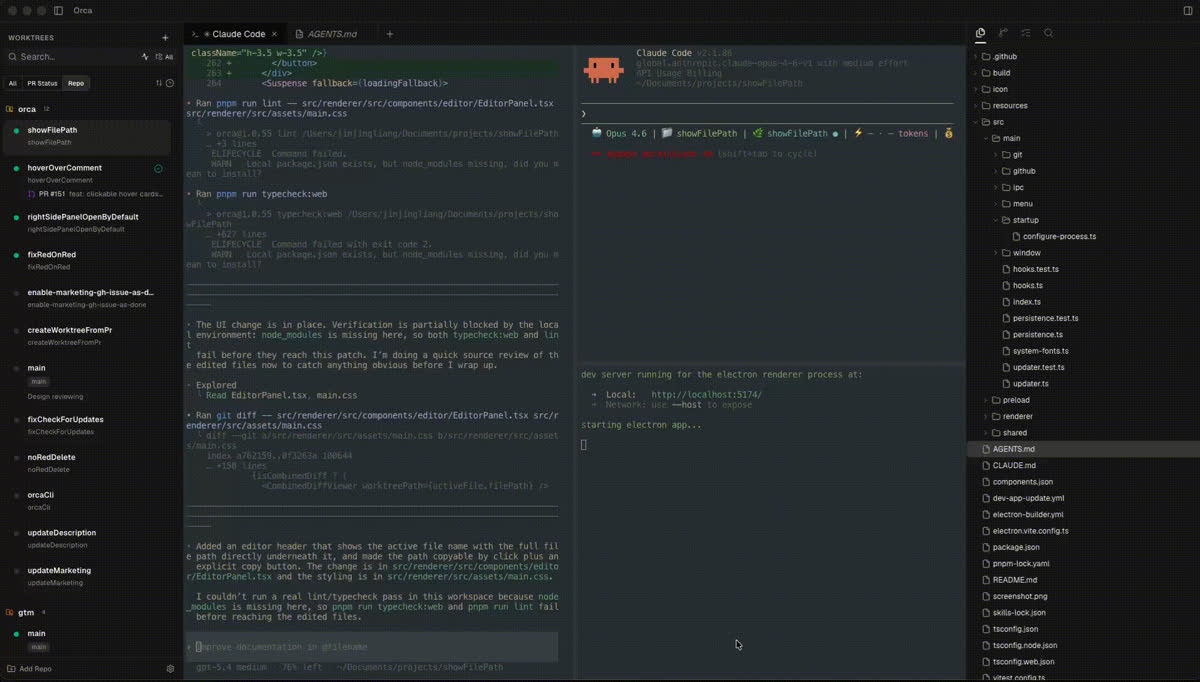 Drag files and images into an agent prompt