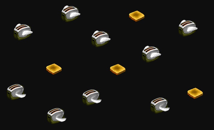 Flying Toasters in CSS