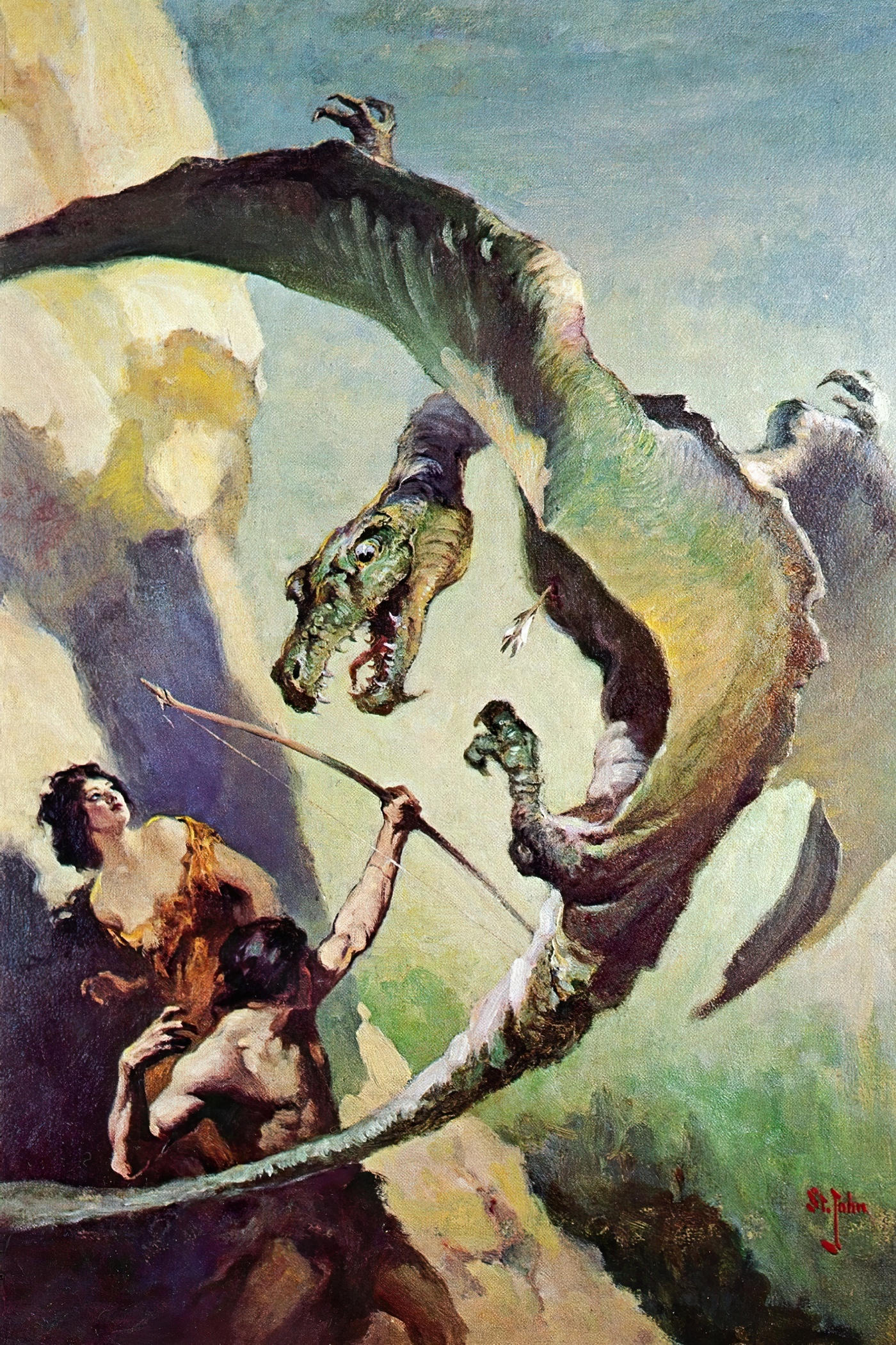 Cover for At the Earth’s Core