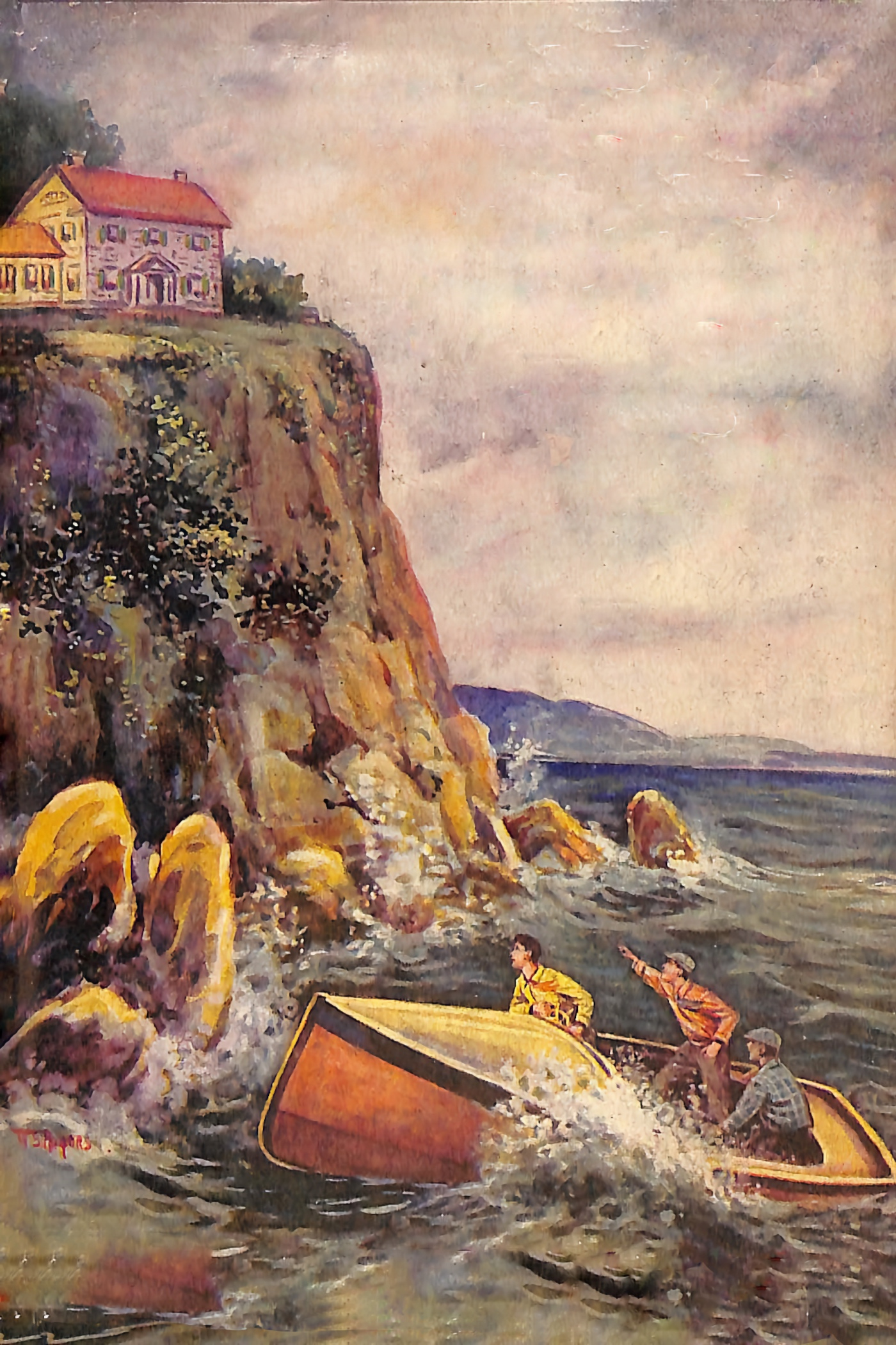 Cover for The House on the Cliff
