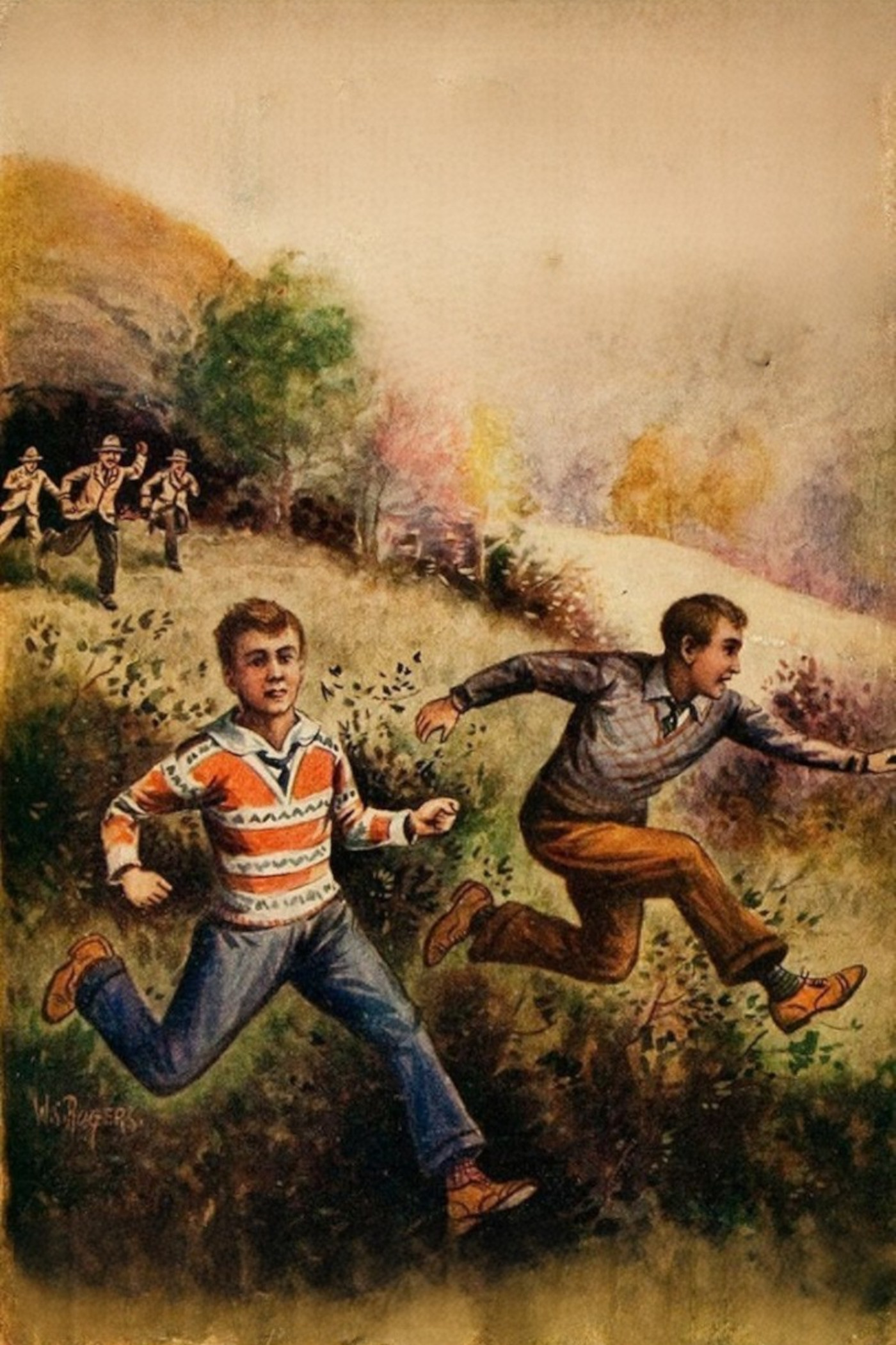 Cover for The Missing Chums