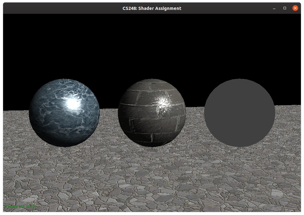 Spheres with normal mapping