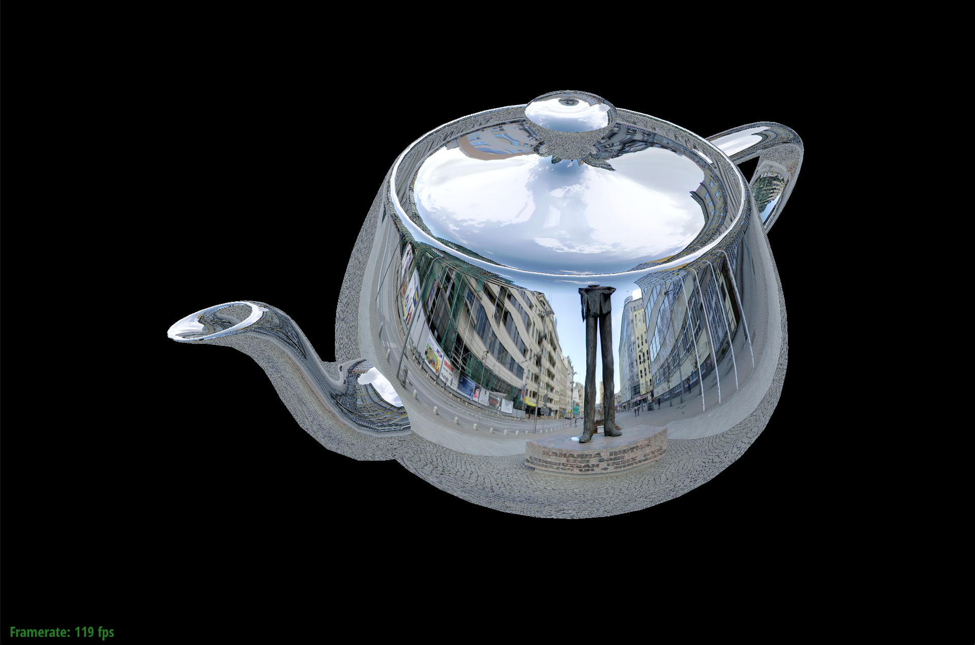 Mirror teapot