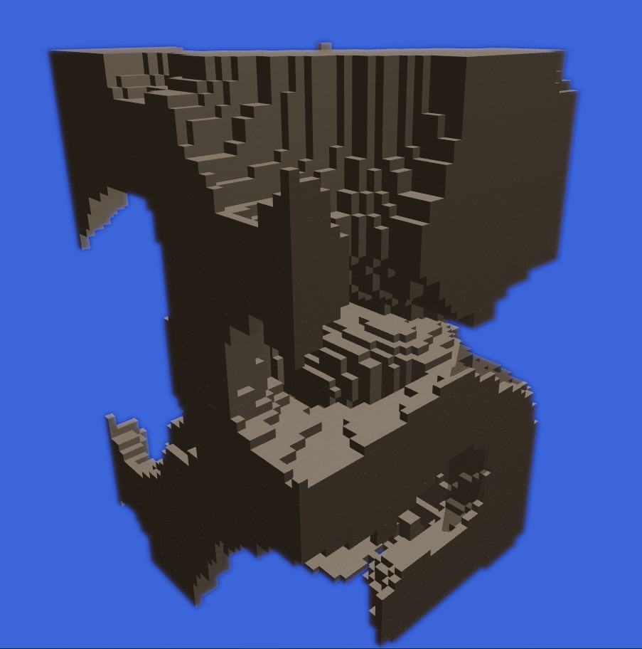 Voxel Terrain Perlin Noise 3D