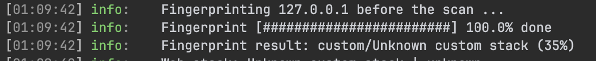 OpenDoor fingerprint summary
