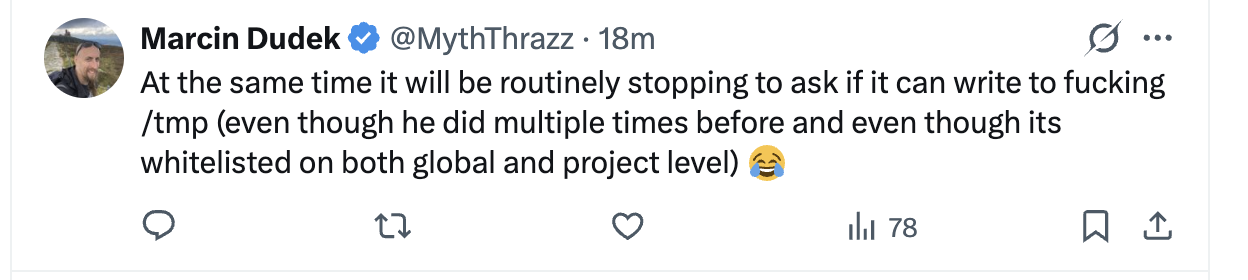 Repetitive approval prompts break flow