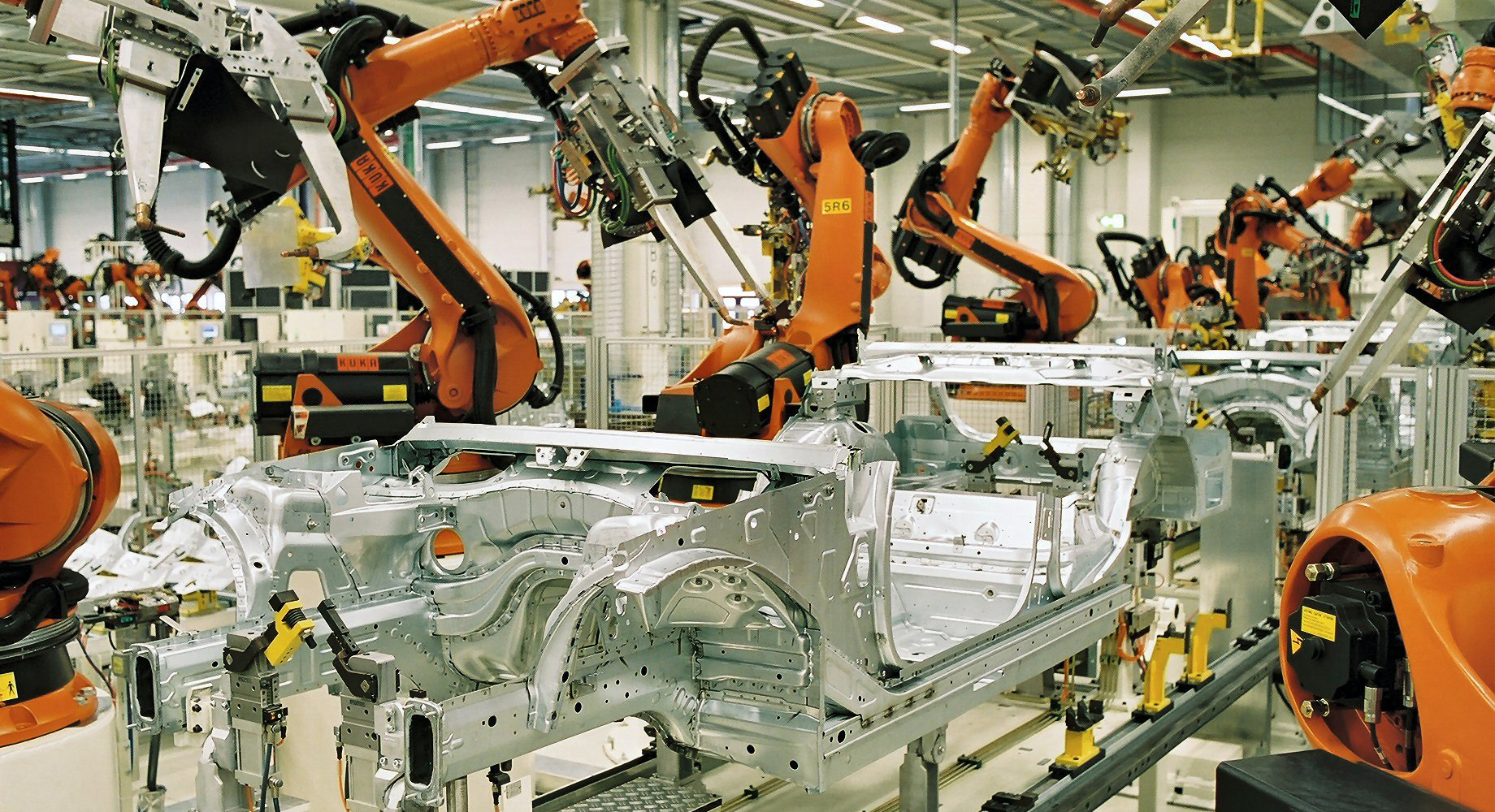 Modern production line for BMW