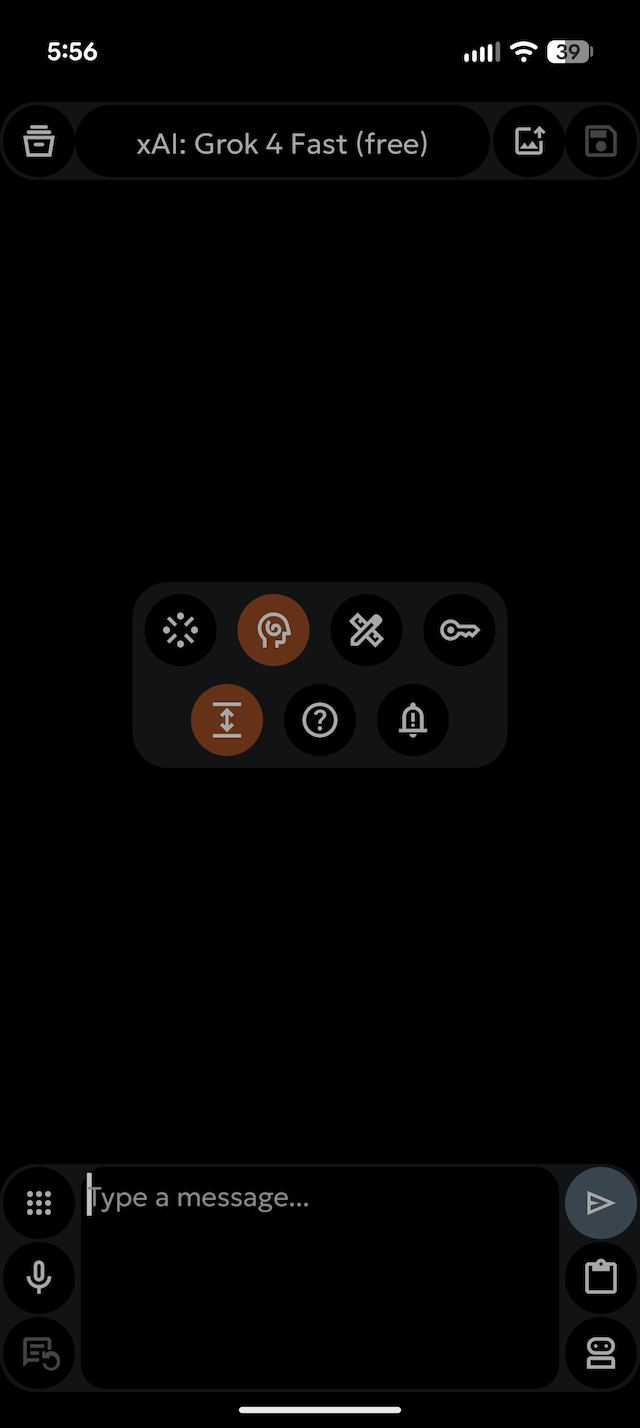 Options Screen