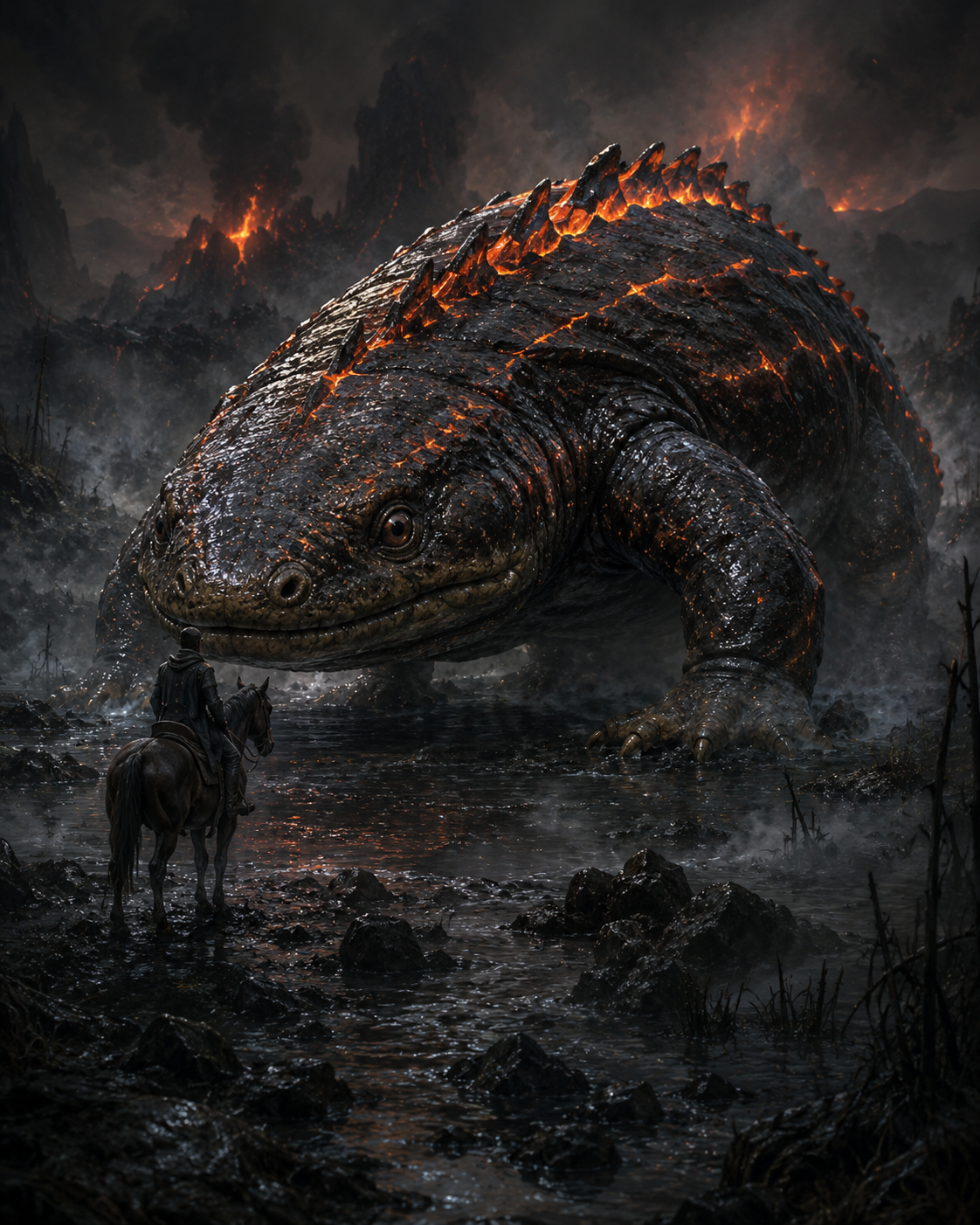 Salamandras Enanas Gigantes de Cindralith