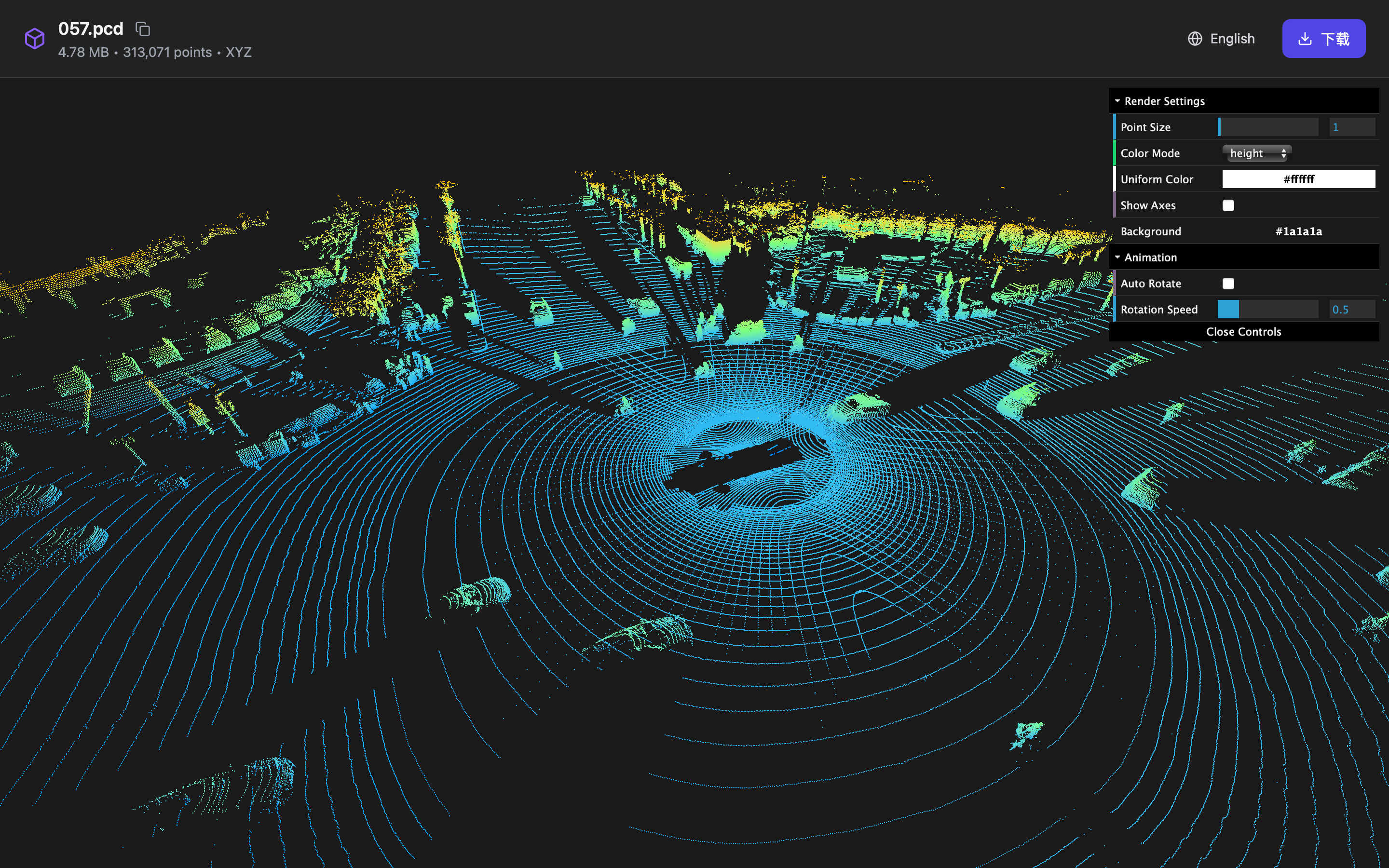 Point Cloud Viewer