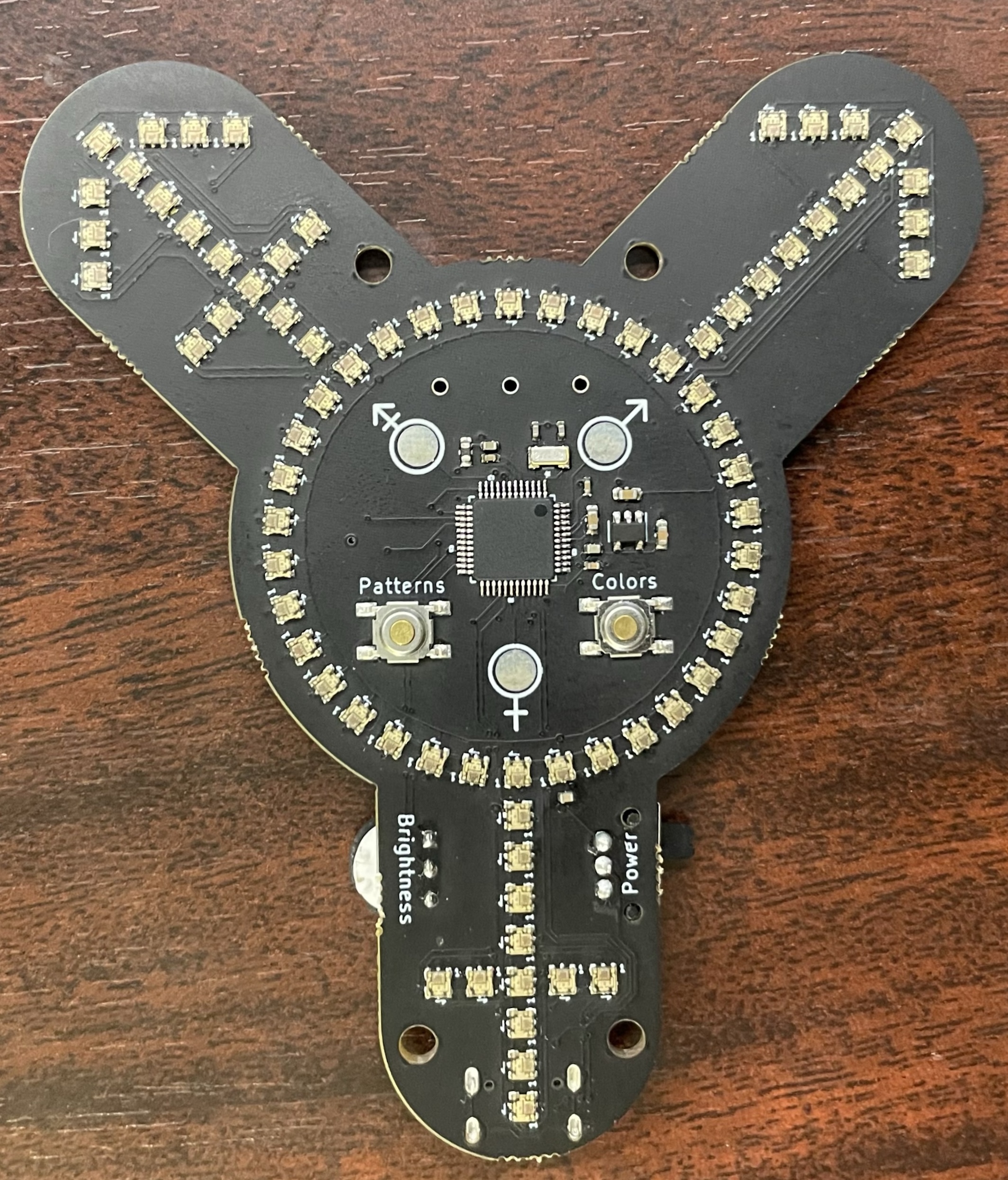 a fully assembled pcb