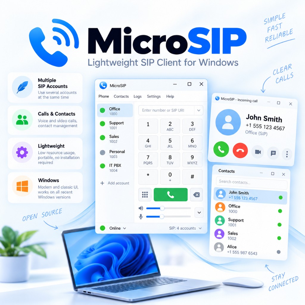 MicroSip preview