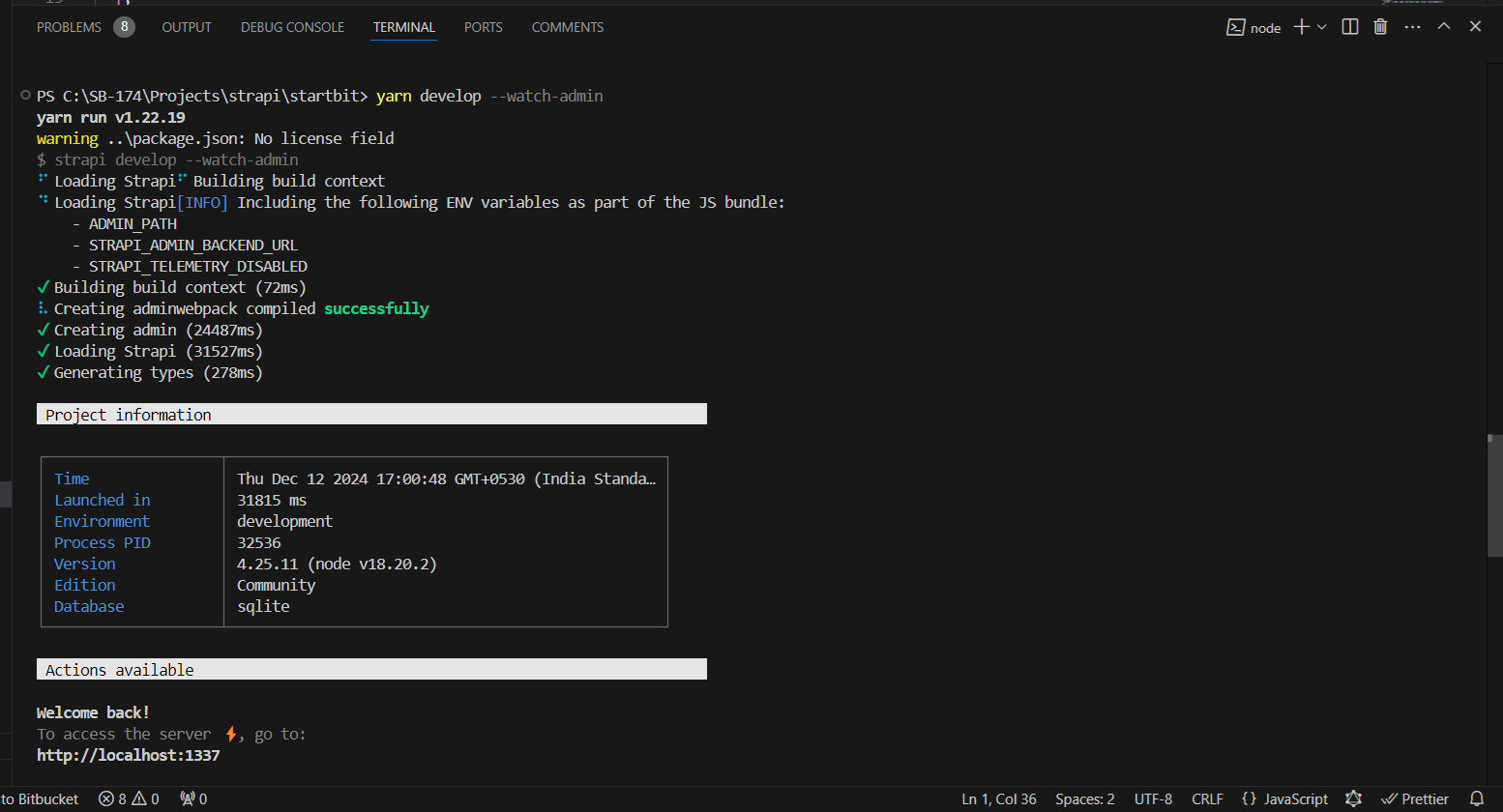 timezone select screenshot