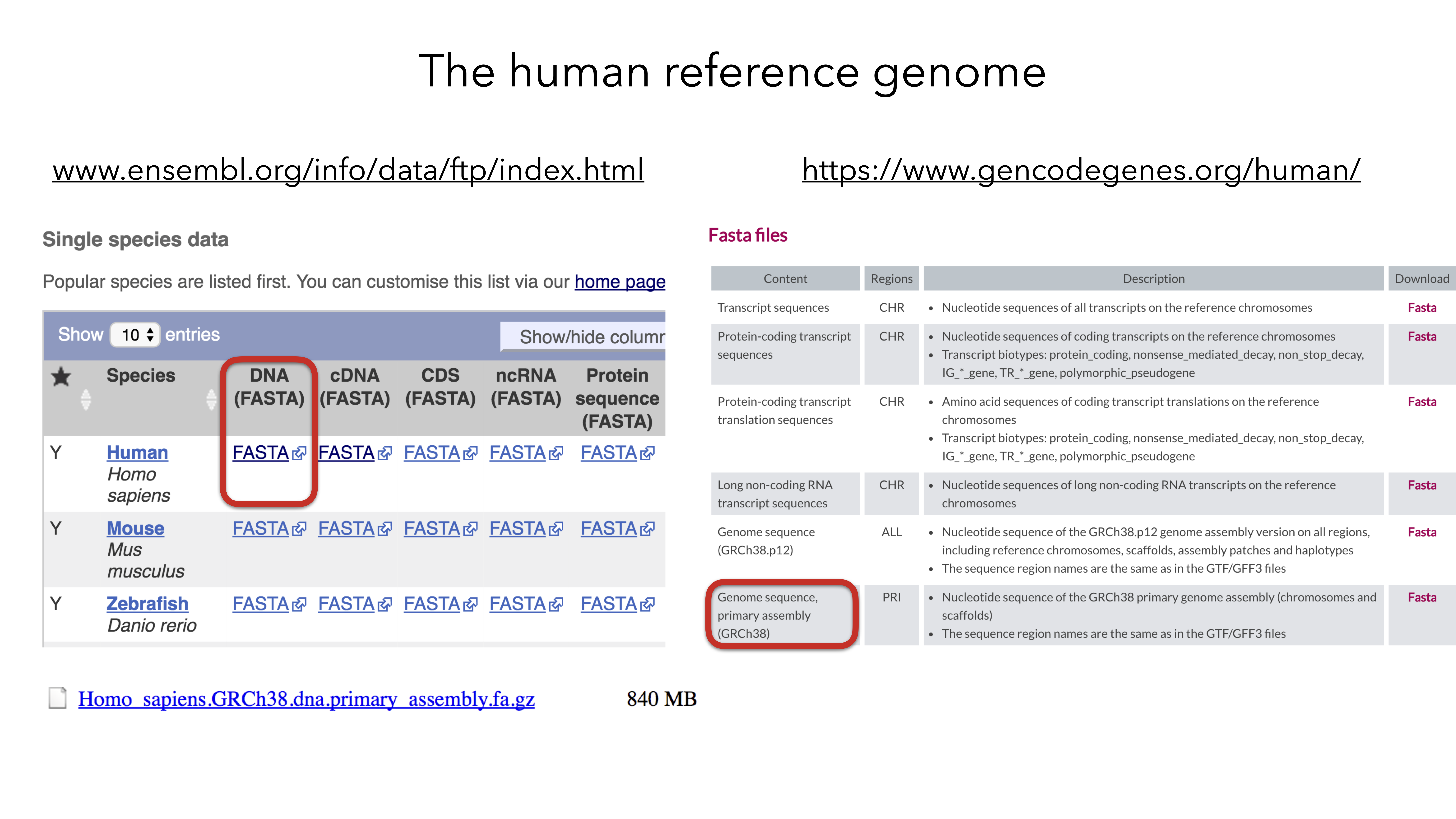 slide courtesy Charlotte Soneson