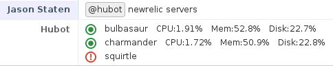 newrelic servers