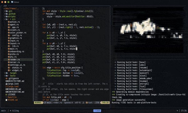 ttmux demo