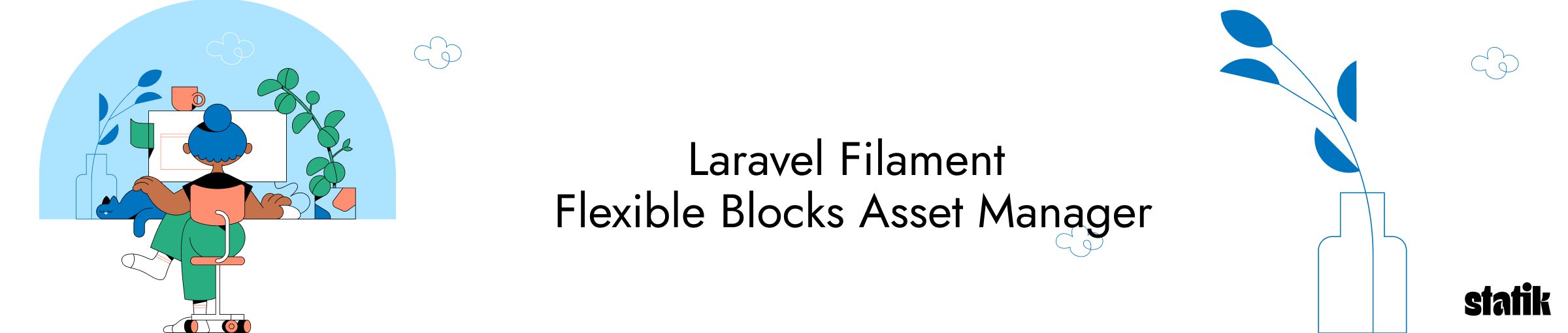Laravel Filament Flexible Blocks Asset Manager banner