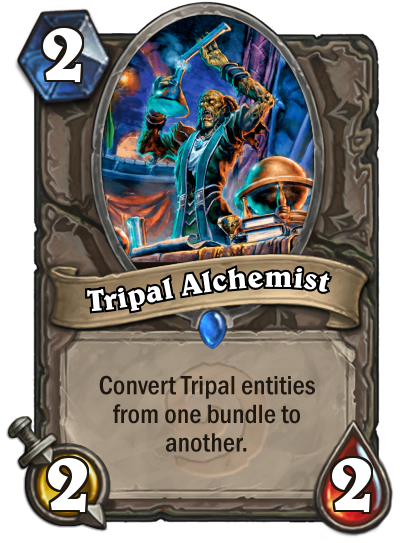 Tripal Alchemist Hearthstone Card